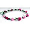Two Tone Pink Rose Head Garlands
