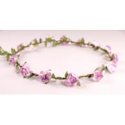 Wholesale Lilac Rose Head Garlands