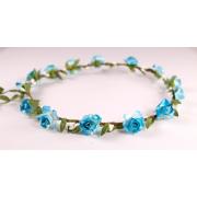Wholesale Turquoise Rose Head Garlands