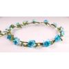 Turquoise Rose Head Garlands