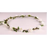 Wholesale White Rose Head Garlands