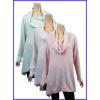 Plus Cowl Neck Knitted Tunics wholesale