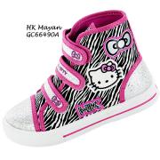 Wholesale Hello Kitty Mayan Canvas Trainers