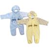 Babies Velour Sleep Suits