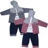 Baby Boys 3 Pieces Suit Sets