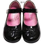Wholesale Girls Velcro Fastening School Shoes