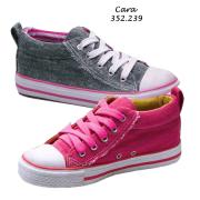 Wholesale Girls Cara Canvas Trainers