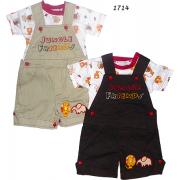 Wholesale Baby Boys Dungaree Suit Sets 3