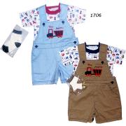 Wholesale Baby Boys Dungaree Suit Sets