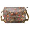 Wholesale Owl Oilcloth Cross Body Satchel Bags