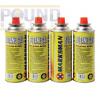 4 Shrink Wrapped Pack  Butane Gas 