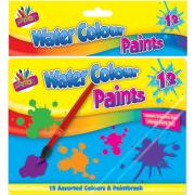 Wholesale 12 Water Colour Paints