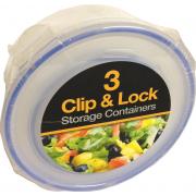 Wholesale 3 Clip And Lock Storage Containers