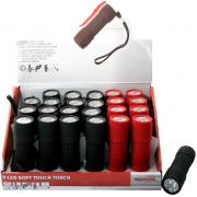 Wholesale 9 LED Rubber Torches