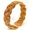 Magnetic Copper And Brass Rounded Celtic Wove Bracelets wholesale