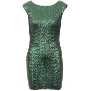 Wholesale Green Sequin Bodycon Party Wear