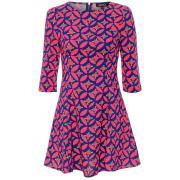 Wholesale Neon Floral Crepe Dresses