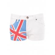 Wholesale Union Jack Denim Hotpants