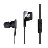Urbanista London Black Earphones With Much Flat Cable Extensions