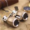Gold 4x30 Opera Glasses With Silver Chain Necklace wholesale