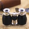 Black 4x30 Opera Glasses With Silver Chain Necklace wholesale