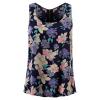 Milly Floral Zip Back Vest Top clothing wholesale