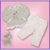 Dotty (10) Top & AOP Pant Set 13043  wholesale