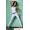 Ladies & Girls Hipster Style Front Visible Brass Zip Trouse