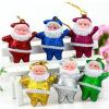 Santa Claus Christmas Decorations Toppers Tree Ornaments wholesale