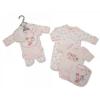 3 Pcs Baby Cotton Gift Set Girls - Bunny And Butterfly  wholesale