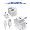 GENUINE SAMSUNG 2AMP USB MAINS CHARGER WITH CABLE (WHITE)