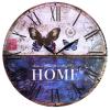 MDF Home & Butterfly Scene Shabby Chic Wall Clock 34 Cm wholesale