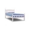 Jennifer (single) bed frame in white  wholesale beds