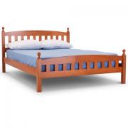 Wholesale Jennifer (DOUBLE) Bed Frame In Cherry Oak