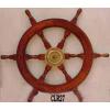 Wood And Brass Ships Wheel wholesale