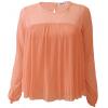 Long Sleeve Frilly Short Top wholesale