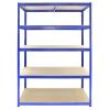 T-Rax Blue 120cm Wide Storage Shelves (60cm Deep)