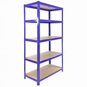 Wholesale T-Rax 90cm Wide Heavy Duty Garage Racking BLUE