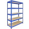 Q-Rax 120cm Wide Metal Shelving Units BLUE wholesale dropship tools