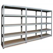 Wholesale Q-Rax 120cm Wide Metal Shelving Units GREY