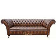 Wholesale Chesterfield Balmoral 3 Seater Settee Antique Tan Leather