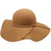 Wide Brim Womens Wool Felt Cloche Hat wholesale