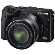 Wholesale Canon EOS M3 Black CSC Camera With EF-M 18-55mm Lens Premium Kit