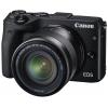 Canon EOS M3 Black CSC Camera With EF-M 18-55mm Lens Premium Kit