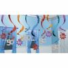 The Party Continues 50th Hanging Swirl Decoration 61cm Pack Of 15 wholesale