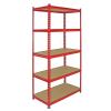 Monster Racking Z-Rax Extra Strong Steel Shelves, Red, 90cm  wholesale dropship tools