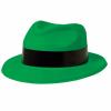 Totally 80s Plastic Green Fedora Hats 30. 4cm X 26. 4cm wholesale