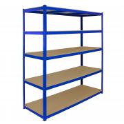 Wholesale Monster Racking T-Rax Extra Wide Storage Shelves, Blue, 160c