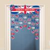 Great Britain Icons Door Curtains 1. 2m H X 91cm W wholesale