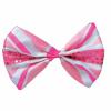 Great Britain Adult Pink Union Jack Fabric Bow Tie wholesale